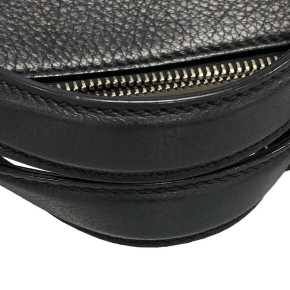 Auth FENDI By The Way 8BL124 Black Leather - Handbag - Picture 9 of 16